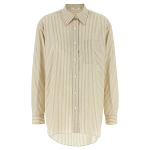 The Row UEE fB[X VcEuEX 8740W3585SGH 'Nesson' shirt Beige 2 4 6 yE֐ōz