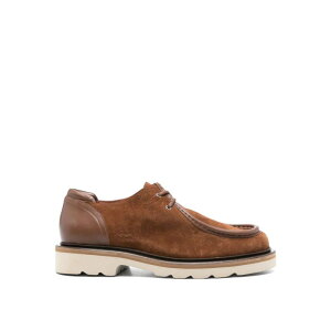 yyV}\ ő75%OFF+őP4{zMaison Kitsune ] Lcl Y [XAbv MM04302LS0001P298 Suede Leather Derbies Brown 43 41 40 yE֐ōz