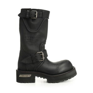 Balenciaga oVAK fB[X u[c 833585WCAL11080 "Venom" leather boots Black EU34 EU35 EU36 EU37 EU38 EU39 EU40 EU41 EU42 36 37 38 39 40 yE֐ōz