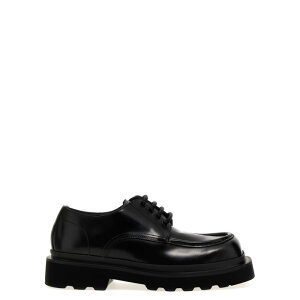 yyVC[OXӍՍő80%OFF+P2{~zDolce & Gabbana h`FKbo[i Y [XAbv A10806A120380999 Brushed leather derby Black 431/2 421/2 IT39 IT40 IT401/2 IT41 IT411/2 IT42 IT421/2 IT43 IT431/2 IT44 IT45 43.5