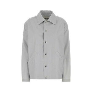 Jil Sander WT_[ fB[X JWAWPbg J53BN0004J45306058 Light grey taffeta jacket Grey XS S M L XL yE֐ōz
