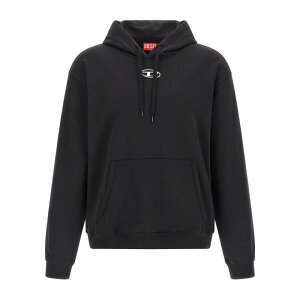 Diesel �f�B�[�[�� �����Y �X�E�F�b�g�E�t�[�f�B�[ A204470BKBW900 'S-Norm-Hood-Iod' sweatshirt Black L M S XL 2XL �y���������E�֐ō��z