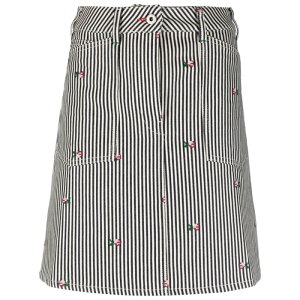 KENZO �P���]�[ ���f�B�[�X �X�J�[�g FD52DJ2696J1DM Kenzo Skirts Denim Blue and green 26 25 27 28 �y���������E�֐ō��z
