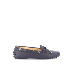 Tod's gbY fB[X [t@[ XXW0FW050305J19996 Hammered leather driving loafers Blue 36 yE֐ōz