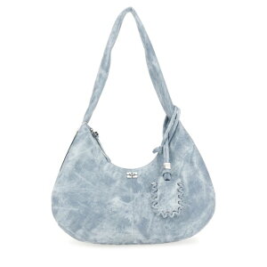 yyVubNtCf[ő80%OFF+P2{~zGANNI Kj[ fB[X nhobOEV_[obO A6866371 MEDIUM "BLEACHED" HOBO BAG BABY BLUE onesize yE֐ōz