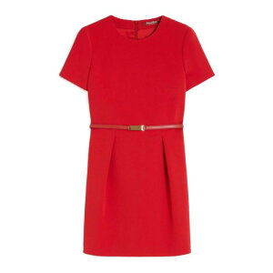 Max Mara Studio �}�b�N�X�}�[�� �X�e���f�B�I ���f�B�[�X �����s�[�X�E�h���X�E�I�[���C������ 252622606165001E15 Kefalos Red 40 �y���������E�֐ō��z