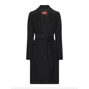 Max Mara Studio マックスマーラ ステュディオ レディース コート 2526016091600DRAVENNA013 Max Mara Studio Coats Black Blacks and greys 38 40 42 44 34 36 【送料無料・関税込】