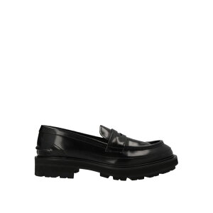 Alexander McQUEEN ALT_[E}bNC[ Y [t@[ 736513WIC601000 Leather loafers Black 421/2 431/2 43 43.5 44 42 39 40 41 yE֐ōz