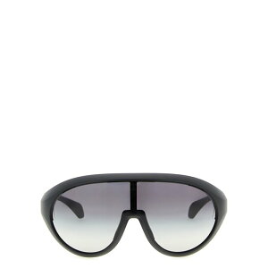 Rick Owens ���b�N �I�E�G���X �����Y �T���O���X�E�A�C�E�F�A MU01F0001GBLKMB0909 Moncler + Rick Owens sunglasses Black onesize IT0 �y���������E�֐ō��z