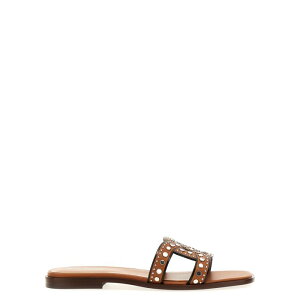 Tod's �g�b�Y ���f�B�[�X �T���_�� XXW70K0HZ50MIDS410 'Maxi Catena' sandals Brown IT36 IT361/2 IT37 IT371/2 IT38 IT381/2 IT39 IT391/2 IT40 IT41 36 37 35.5 36.5 38 39 40 41 37.5 38.5 39.5 �y���������E�֐ō��z