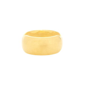 Balenciaga �o�����V�A�K ���f�B�[�X �����O 765847TZ99G0705 MAXI BAND RING GOLD M S L �y���������E�֐ō��z