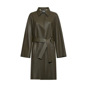 FENDI �t�F���f�B ���f�B�[�X ���U�[&�t�@�[�W���P�b�g�E�R�[�g FPS841ARTZF0TZ6 Fendi Coats Brown Brown 42 40 �y���������E�֐ō��z