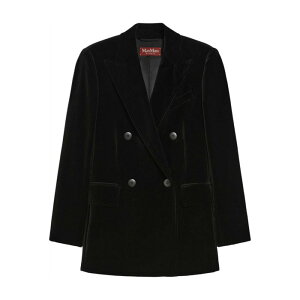Max Mara �}�b�N�X�}�[�� ���f�B�[�X �R�[�g 2426046032600000 Jacket Black 38 �y���������E�֐ō��z