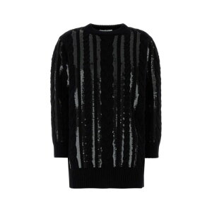 Max Mara }bNX}[ fB[X jbgEZ[^[EJ[fBK 2511321011600007 Black wool blend Mambo sweater dress Black XS S M L yE֐ōz