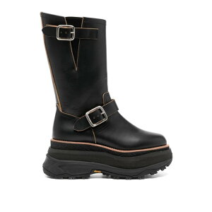 sacai �T�J�C ���f�B�[�X �u�[�c 2407475001 Engineer Boots Black 40 38 36 37 39 �y���������E�֐ō��z