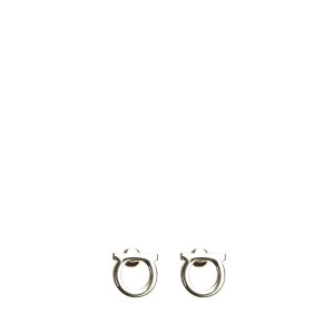 FERRAGAMO �t�F���K�� ���f�B�[�X �s�A�X�E�C�������O 760119696429001 Gancini earrings Silver onesize IT0 �y���������E�֐ō��z