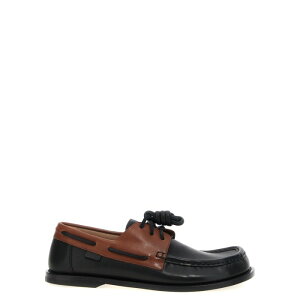 LOEWE Gx Y [XAbv M816S08X013979 'Campo' boat shoe Multicolor IT40 IT41 IT42 IT43 IT44 IT45 391/2 401/2 411/2 421/2 431/2 441/2 451/2 40 41 42 43 44 45 39 46 47 48 49 yE֐ōz