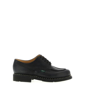 Paraboot �p���u�[�c �����Y ���[�X�A�b�v 710709LISNOIR 'Chambord' derby shoes Black 10 10.5 9 9.5 6.5 7 7.5 8 8.5 11 12 �y���������E�֐ō��z