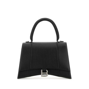 Balenciaga �o�����V�A�K ���f�B�[�X �n���h�o�b�O�E�V�����_�[�o�b�O 6196681IZHY1000 Black leather Hourglass handbag Black onesize �y���������E�֐ō��z