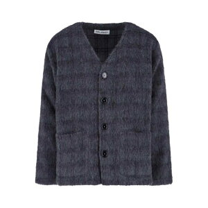 OUR LEGACY �A���[���K�V�[ �����Y �j�b�g�E�Z�[�^�[�E�J�[�f�B�K�� M2263CFFUZZEDPLUMCHECKHAIRYWOOL Cardigan Multicolour 50 48 46 52 �y���������E�֐ō��z