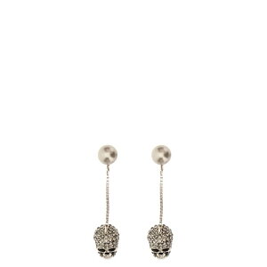 yyVubNtCf[ő80%OFF+P2{~zAlexander McQUEEN ALT_[E}bNC[ fB[X sAXECO 582698J160K2080 'Skull' earrings Gold onesize yE֐ōz