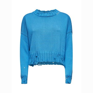 Marni �}���j ���f�B�[�X �j�b�g�E�Z�[�^�[�E�J�[�f�B�K�� GCMD0579A0UFC65200B52 Marni Sweaters Azzurro 40 42 �y���������E�֐ō��z