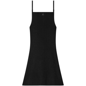Courreges N[W fB[X s[XEhXEI[C 324MRO441FI00019999 COURREGES PRE Dresses Black Blacks and greys M S L yE֐ōz