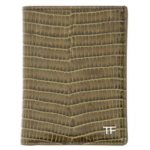 TOM FORD gtH[h Y zEJ[hP[X YM279LCL483S1G051 FOLDING CARD HOLDER GREEN onesize yE֐ōz