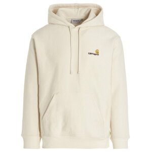 yyVC[OXӍՍő80%OFF+P2{~zCarhartt WIP J[n[g Y XEFbgEt[fB[ I02827905XX 'American Script' hoodie Beige L M S XL yE֐ōz