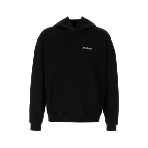 Palm Angels �p�[���G���W�F���X �����Y �X�E�F�b�g�E�t�[�f�B�[ PMBB153C99FLE0021003 Black cotton oversize sweatshirt Black S M L XL 2XL �y���������E�֐ō��z