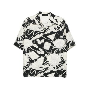 AMIRI �A�~�� �����Y �V���c�E�u���E�X AMSTCA1208BLACK Shirt Amiri BLACK/WHITE S M L XL 2XL 3XL �y���������E�֐ō��z