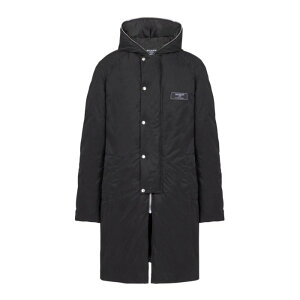 Balmain �o���}�� �����Y �_�E���W���P�b�g�E�R�[�g DH0TQ080XK130PA Label Long Down Jacket Black 48 50 �y���������E�֐ō��z