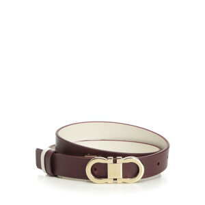 FERRAGAMO �t�F���K�� ���f�B�[�X �x���g�E�T�X�y���_�[ 230294790104014 "Gancini" belt Brown IT100 IT105 IT110 IT50 IT55 IT60 IT65 IT70 IT75 IT80 IT85 IT90 IT95 �y���������E�֐ō��z