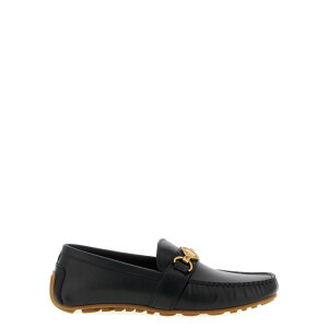 yyVubNtCf[ő80%OFF+P2{~zMOSCHINO XL[m Y [t@[ MB10330G0NGA0000 'Penny' loafers Black 40 41 42 43 44 45 yE֐ōz