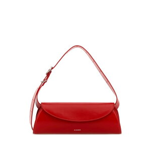 Jil Sander �W���T���_�[ ���f�B�[�X �n���h�o�b�O�E�V�����_�[�o�b�O J07WD0023P5355618 Red leather small Cannolo crossbody bag Red onesize �y���������E�֐ō��z