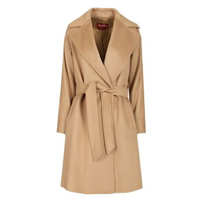 Max Mara Studio �}�b�N�X�}�[�� �X�e���f�B�I ���f�B�[�X �R�[�g 2526016091600587006 Wool dressing gown coat Beige IT34 IT36 IT38 IT40 IT42 IT44 IT46 IT48 IT50 IT52 IT54 �y���������E�֐ō��z