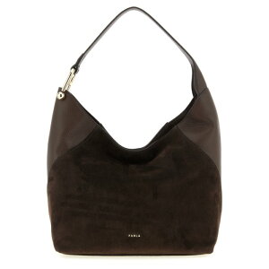 FURLA �t���� ���f�B�[�X �n���h�o�b�O�E�V�����_�[�o�b�O WB01900BX18954286S 'Furla Lara' medium shoulder bag Brown onesize �y���������E�֐ō��z