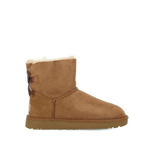 UGG �A�O ���f�B�[�X �u�[�c 1016501CHESTNUT Mini Bailey Bow Ii Brown 6 7 8 5 �y���������E�֐ō��z