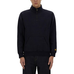yyVC[OXӍՍő80%OFF+P2{~zCarhartt WIP J[n[g Y XEFbgEt[fB[ I03366500HXX HALF ZIPPER SWEATSHIRT BLUE XL L M yE֐ōz