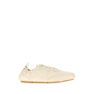 FENDI �t�F���f�B �����Y �X�j�[�J�[ 7E1799AE86F1JIS Ivory leather Fendi Fit sneakers White 6 7 7.5 8 8.5 9 9.5 10 11 �y���������E�֐ō��z