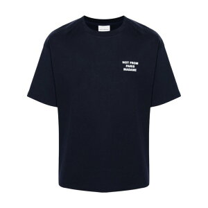 Drole De Monsieur �h���[���h���b�V�� �����Y T�V���c�E�J�b�g�\�[ PERMTS203CO002NAVY T-shirt Drole De Monsieur BLUE S M L XL 2XL �y���������E�֐ō��z
