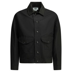 JUNYA WATANABE �W������ ���^�i�x �����Y �J�W���A���W���P�b�g WQJ916S261 Junya Watanabe x Filson overshirt jacket Black L M XL �y���������E�֐ō��z