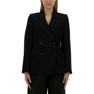 Maison Margiela ���]�� �}���W�F�� ���f�B�[�X �u���U�[�E�W���P�b�g S67BN0041M35032900 DOUBLE-BREASTED JACKET BLACK 42 44 �y���������E�֐ō��z