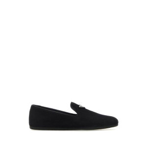 yyVX[p[Z[ ő80%OFF+P2{~zPrada v_ Y [t@[ 2S2974103F0008 Midnight blue suede loafers Blue 5 6 6.5 7 7.5 8 8.5 9 10 11 yE֐ōz