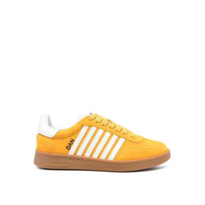 Dsquared2 fB[XNGA[h fB[X Xj[J[ SNW036414170001M1431 Boxer Leather Sneakers Yellow 39 40 38 37 yE֐ōz