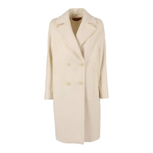 Max Mara Studio �}�b�N�X�}�[�� �X�e���f�B�I ���f�B�[�X �R�[�g 25260161426E15 Coat Agenda White 38 �y���������E�֐ō��z