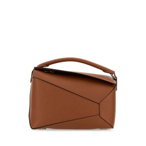 LOEWE ���G�x ���f�B�[�X �n���h�o�b�O�E�V�����_�[�o�b�O A510P49X14TAN Caramel leather Puzzle Edge handbag Camel onesize �y���������E�֐ō��z