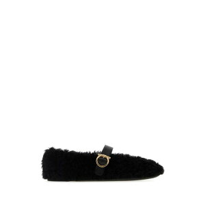 yyVC[OXӍՍő80%OFF+P2{~zFERRAGAMO tFK fB[X tbgV[Y 01K5867875021CNEROBISCOTTO Black fur Nena ballerinas Black 5.5 6 6.5 7 7.5 8 8.5 9.5 yE֐ōz