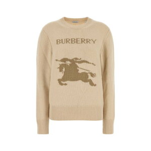Burberry バーバリー レディース ニット・セーター・カーディガン 8114157A4186 Beige wool sweater Beige o Tan XS S M L 【送料無料・関税込】