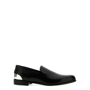 Alexander McQUEEN ALT_[E}bNC[ Y [t@[ 778158WIES41081 Leather loafers Black IT40 IT41 IT42 IT43 IT44 IT45 43 41 40 42 44 45 41.5 42.5 yE֐ōz